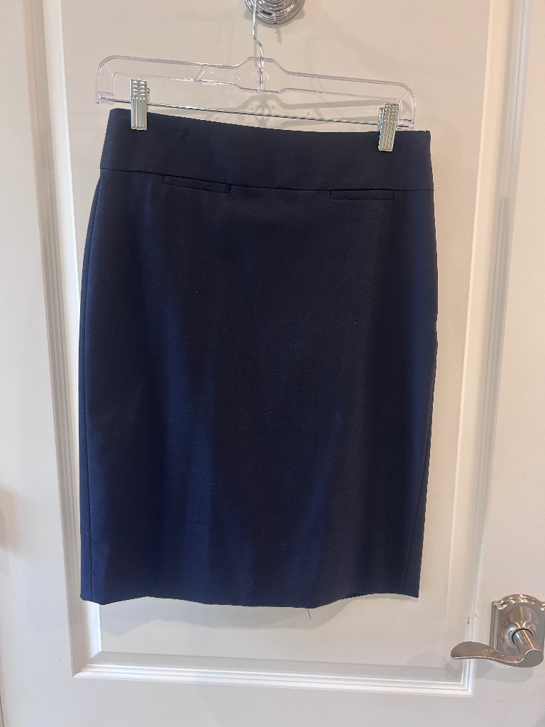 Banana Republic True Navy Skirt